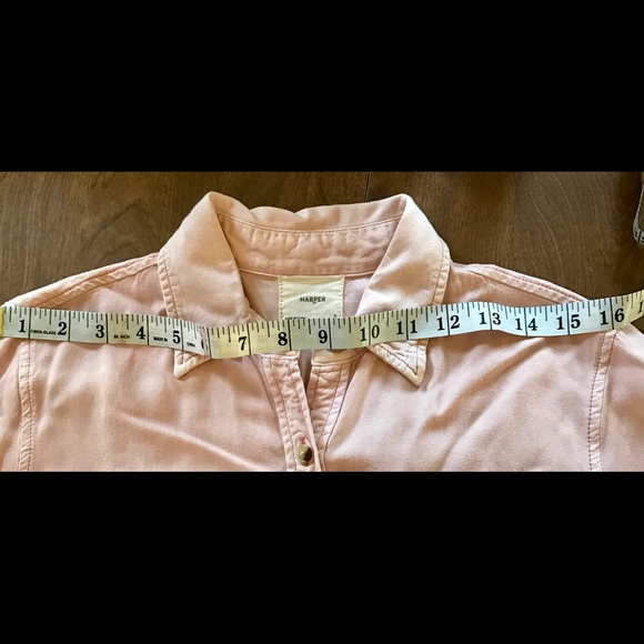 Francesca's Pink button down shirt - Picture 5 of 7